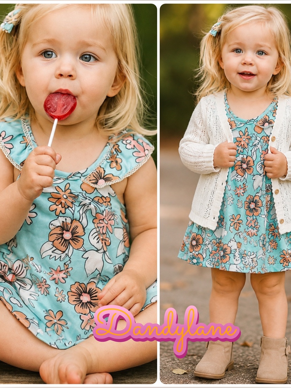 Jessica Simpson Toddler Girl Floral Sundress 2T NWT Blue Orange Crisscross Back